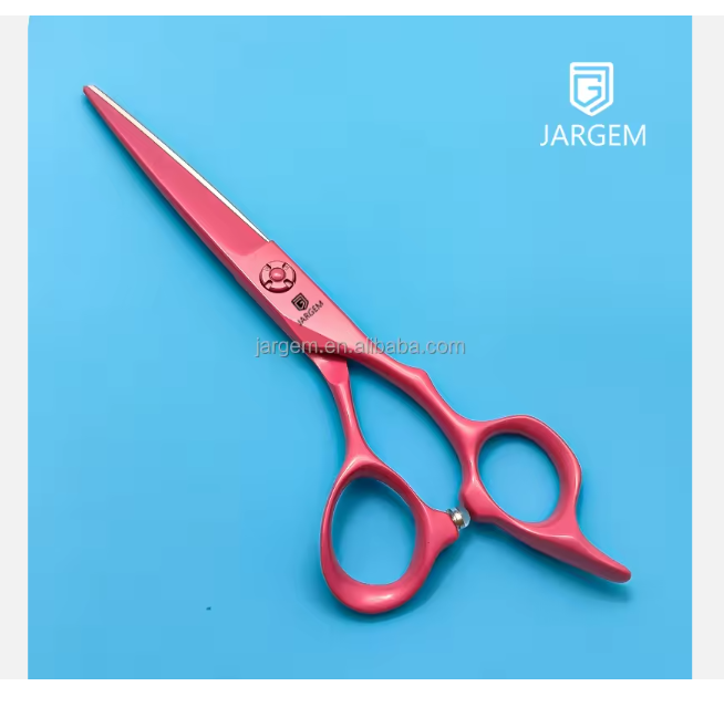 LE HOST Unique Pink Design Hair Scissors - 6.0 Inch Stylish Professional Cutting Shears | Creative Tools