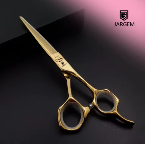LE HOST Gold Professional Hair Scissors - 6.0 Inch Luxury Cutting Shears